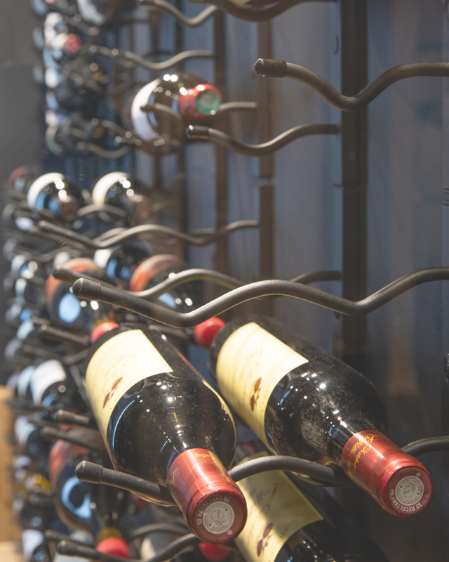 The Rack Co wall mounted wine rack Classic 3 6 9 12 bottles simple double triple depth inspiration home cellar wine nook