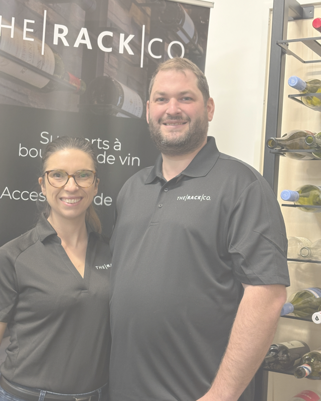 The Rack Co entreprise locale estrie St-Denis-de-Brompton rack à vin accessoires de foyer