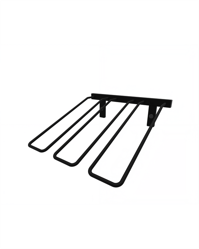 3 bottles wall-mount wine rack Sommelier presentation display showcase wine storage for home wine cellar The Rack Co Canada