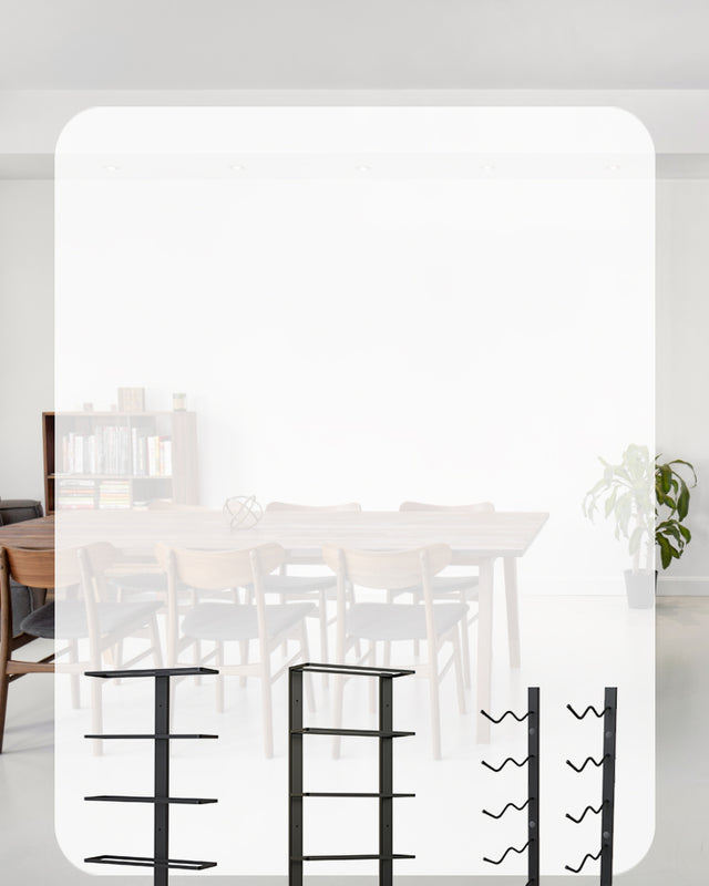 Wall Mounted Wine Rack Wine Bottle Storage Display from The Rack Co.