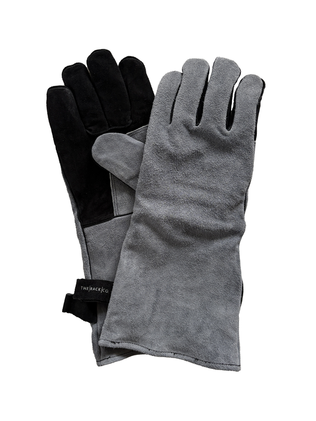 Leather Gloves Heat Resistant for FIreplace Fire Pits BBQs Wood Stove Fireplace Accessories from The Rack Co