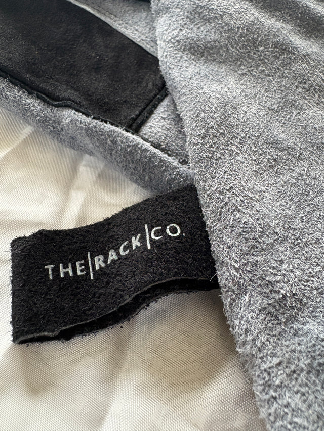 Leather Gloves Heat Resistant for FIreplace Fire Pits BBQs Wood Stove Fireplace Accessories from The Rack Co Close up