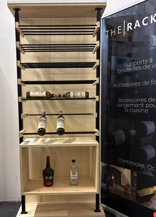 La Réserve — Système de cellier modulaire — DISPONIBLE ÉTÉ 2026