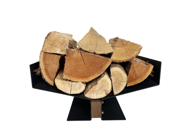 Midcentury Modern Fireplace Rack for Wood burning Stove The Rack Co Metal