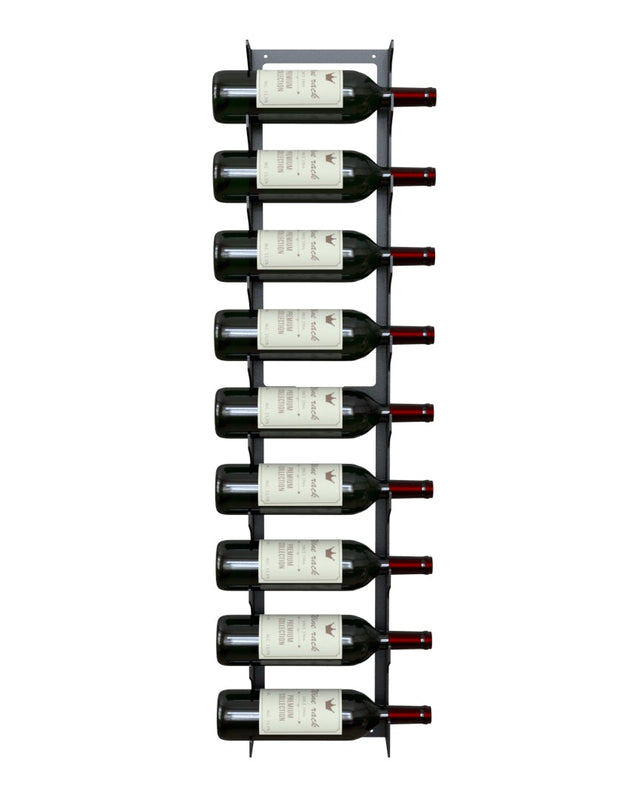 Wall-Mounted Wine Rack Storage Solution DIY Wine Cellar Display from The Rack Co 9 bottles