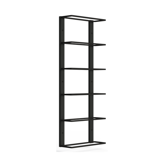 Wall Mounted Wine Rack Double Frame 6 Wine bottle storage cellar The Rack Co