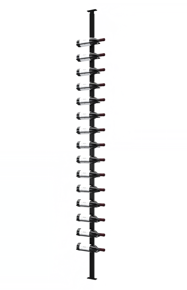 Wine Rack Column Floor to Ceiling The Rack Co custom made in Canada for Home Wine Cellar Display Vertical Storage