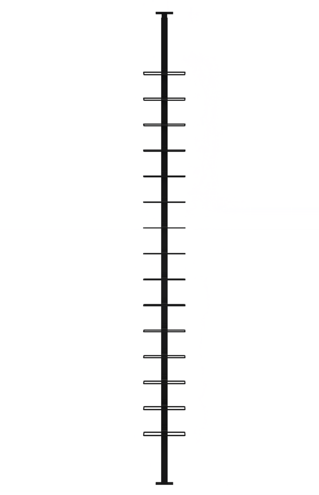Wine Rack Column Floor to Ceiling The Rack Co custom made in Canada for Home Wine Cellar Display Vertical Storage