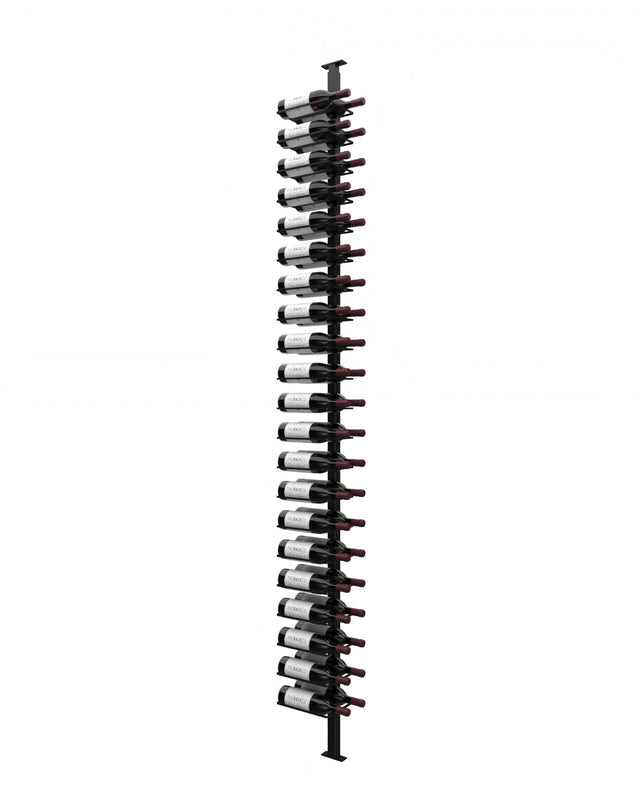 Orford modular wine cellar column handcrafted in Québec Canada with 21 bottle positions