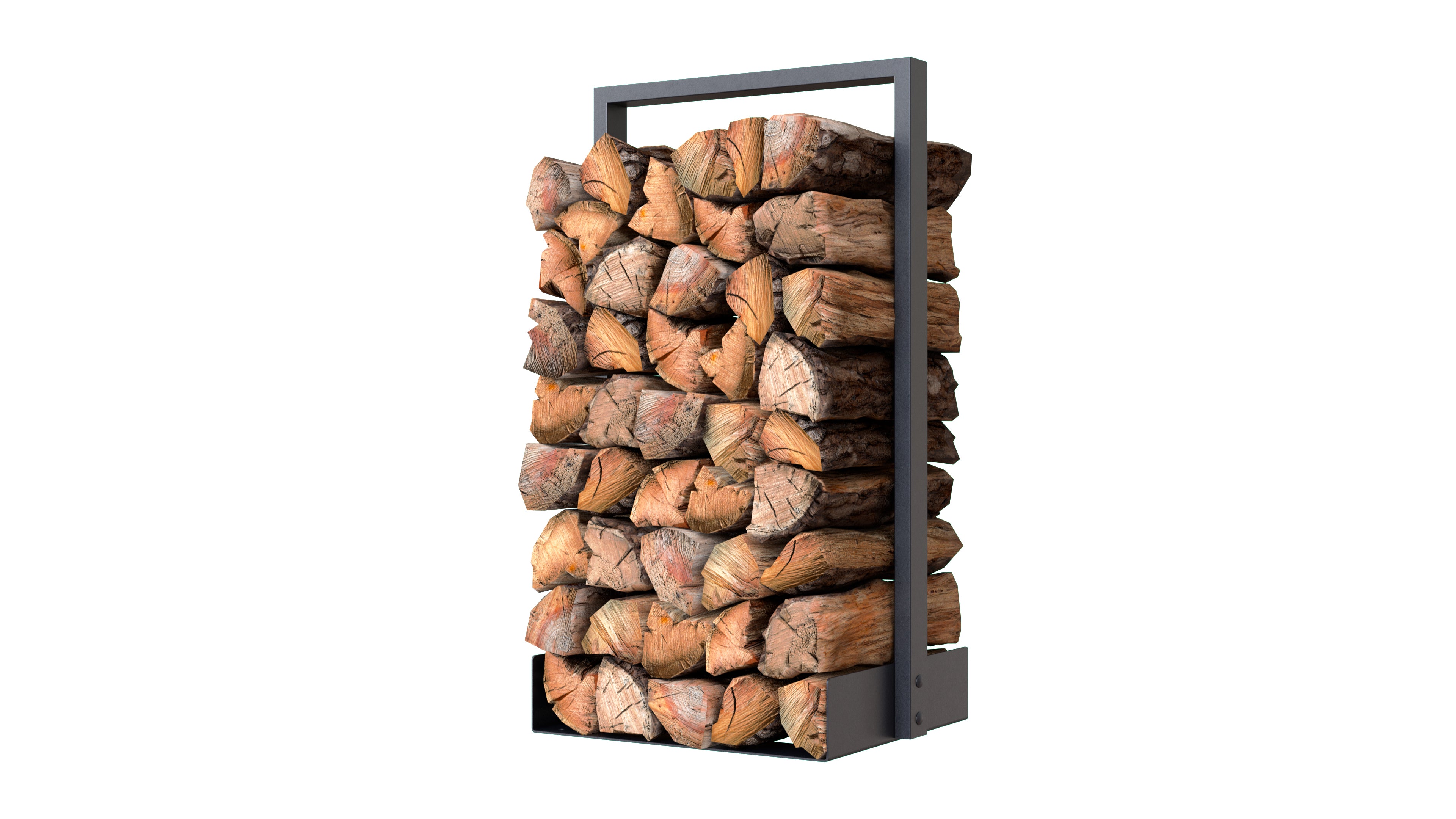 Sturdy Firewood Rack from Fireplace Accessories The Rack Co Wood Burning Stove Modern Minimalist Heavy-Duty