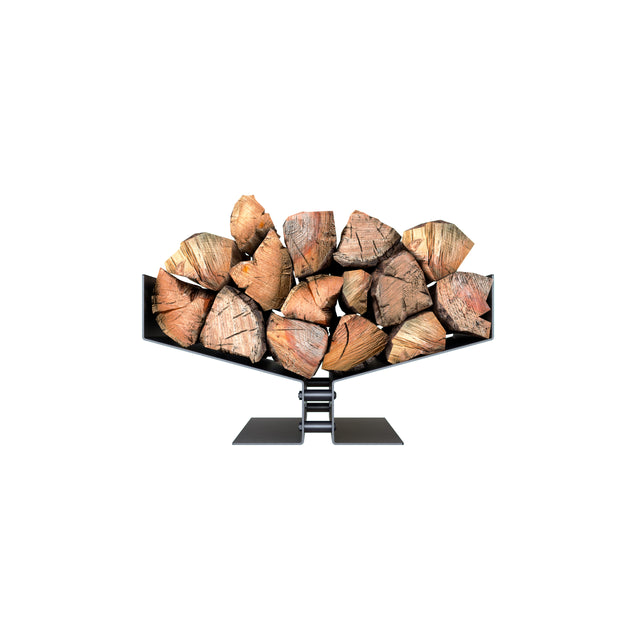 Midcentury Modern Fireplace Rack for Wood burning Stove The Rack Co Metal