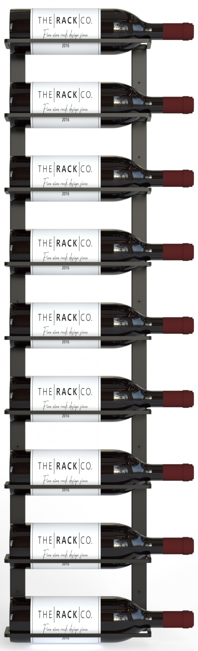 Double Frame Wall Mounted Wine Rack from The Rack Co