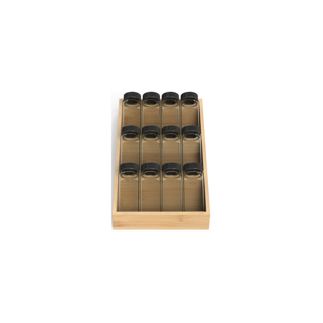 Spice Rack for Drawer 12 bottles jars capacity Kitchen Storage Accessories from The Rack Co.