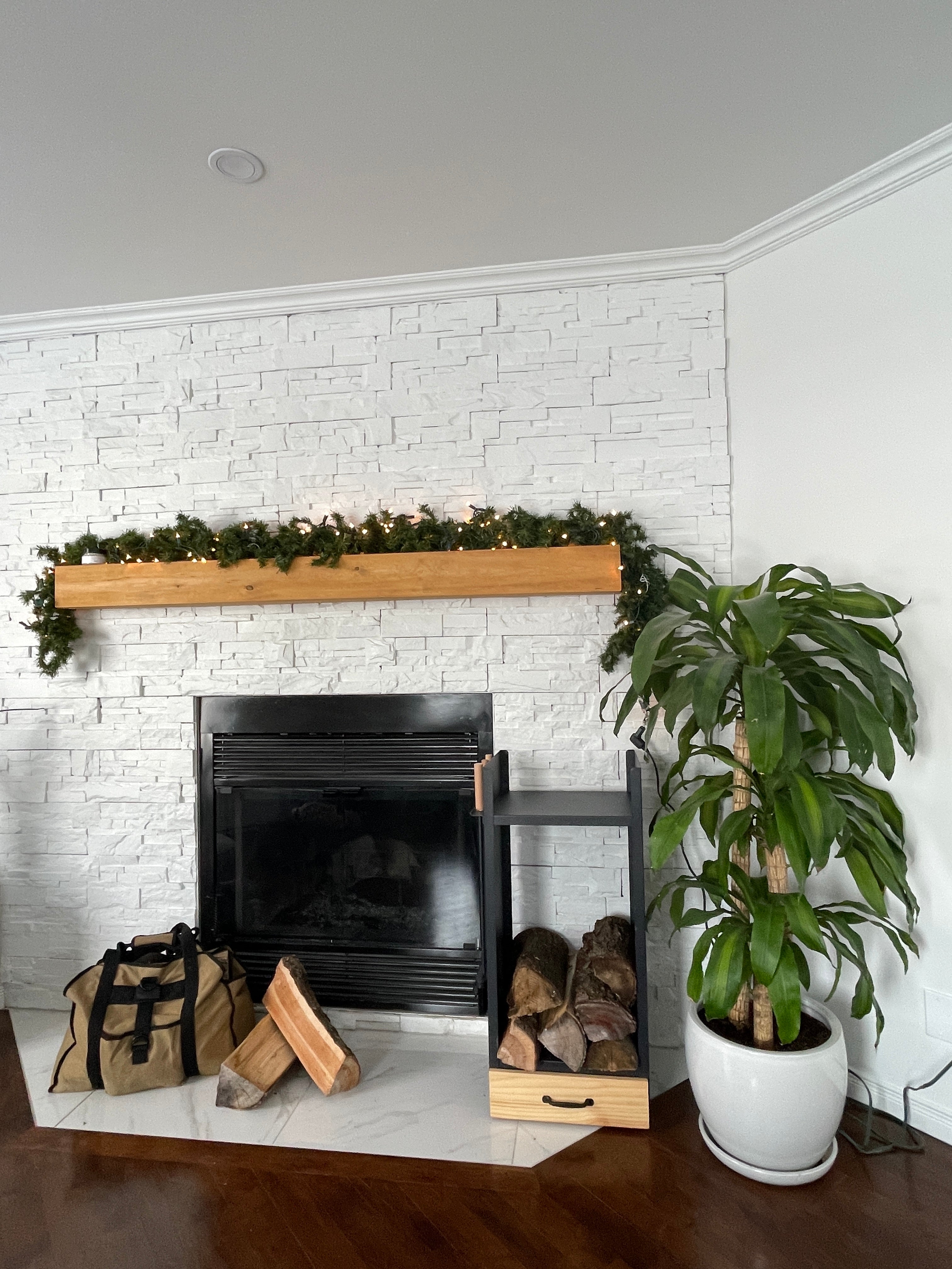 Fireplace Home Decor Inspiration with The Rack Co Firewood Rack and Accessories