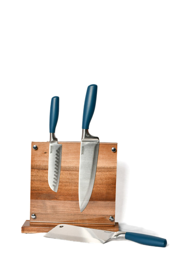 Magnetic Knife Block Wood from The Rack Co. Kitchen Storage Accessories