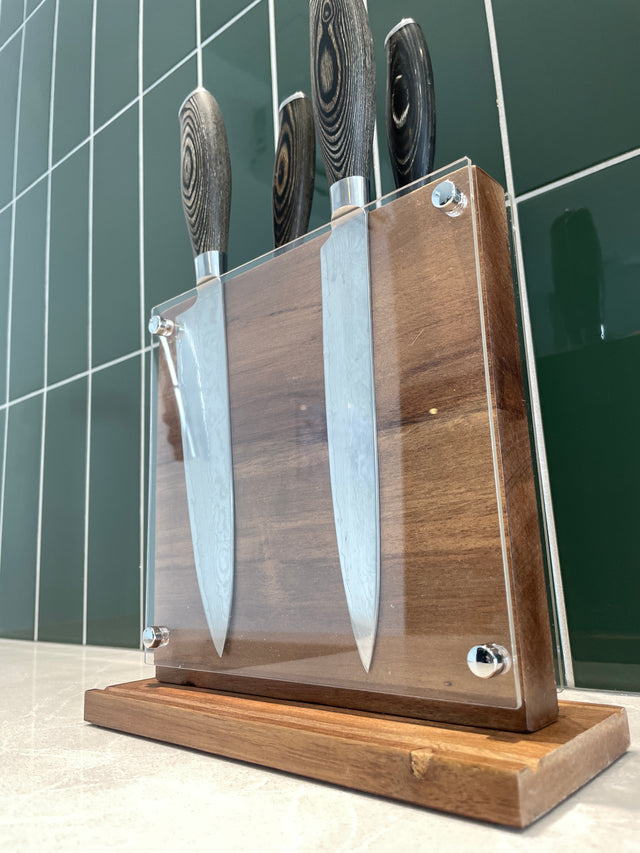 Magnetic Knife Block Kitchen Storage Accessories from The Rack Co.