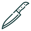 The Rack Co Kitchen Storage Accessories Knife Block Pictogram