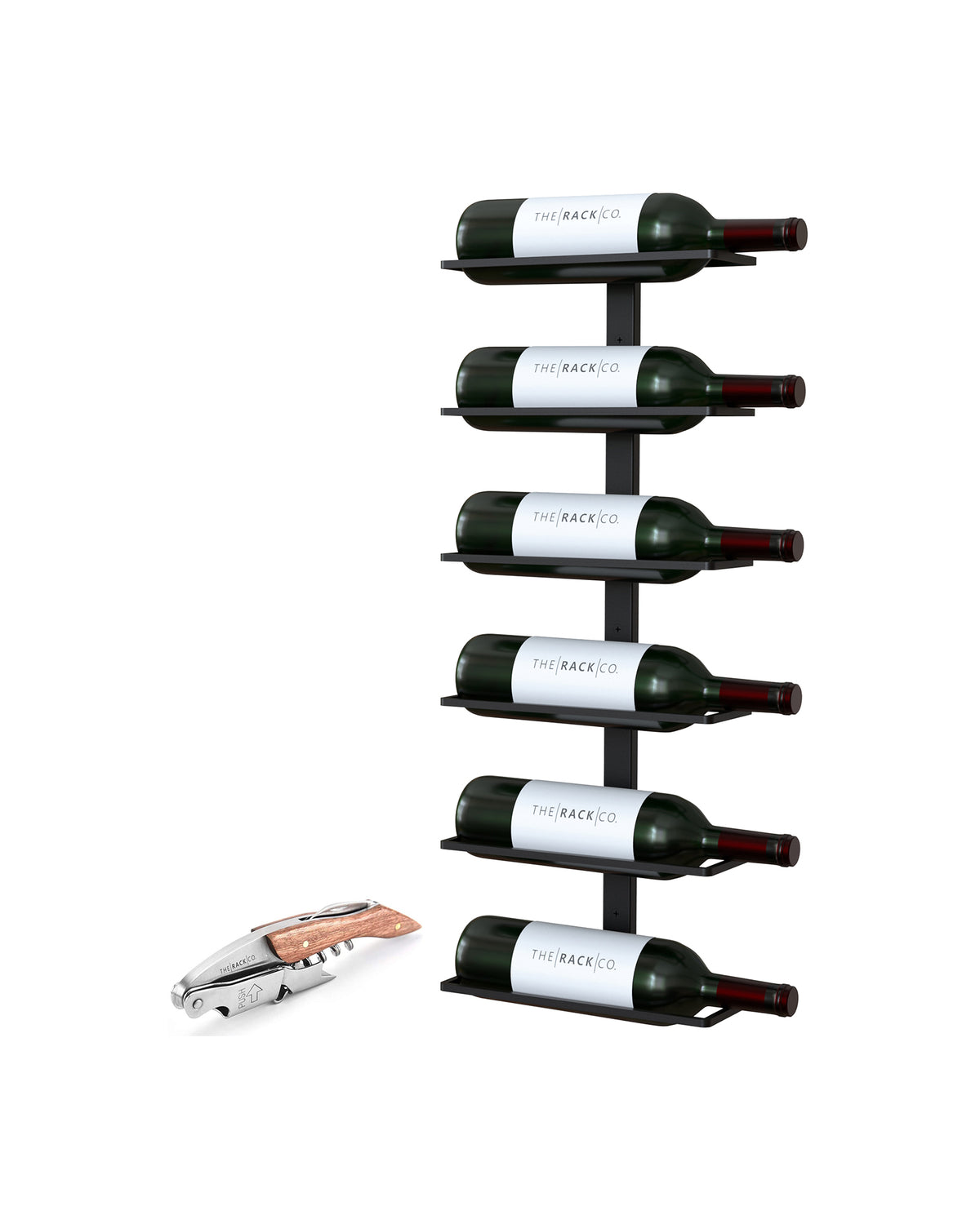 The Rack Co - Center Frame Wall-Mounted Wine Rack – The Rack Co.
