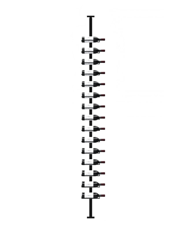 Orford modular wine cellar column with label-forward bottle display by The Rack Co Canada